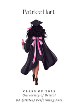 Load image into Gallery viewer, Personalised Graduation Print - Female