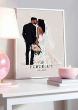 Load image into Gallery viewer, Personalised Wedding Print