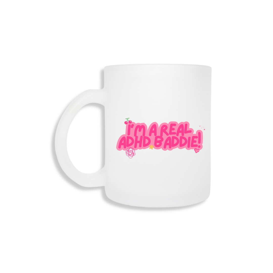 Real ADHD Baddie - Frosted Mug