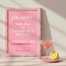 Load image into Gallery viewer, Girl Math - Buy Now