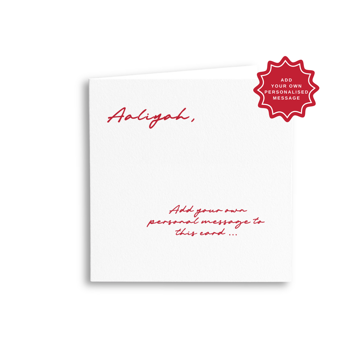 Galentine's Day - Add Your Own Personalised Message