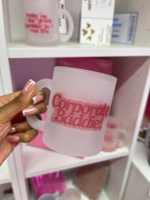 Load image into Gallery viewer, Corporate Baddie (cherry) - Frosted Mug