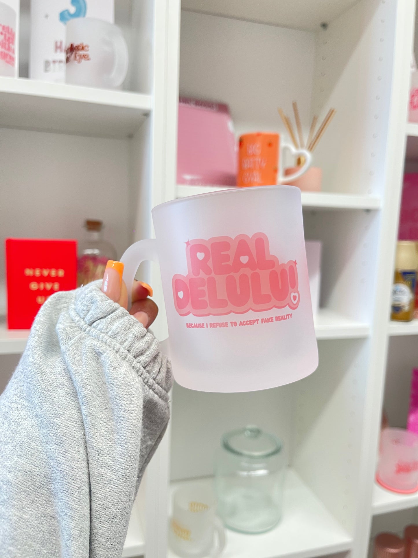 Real Delulu - Frosted Mug