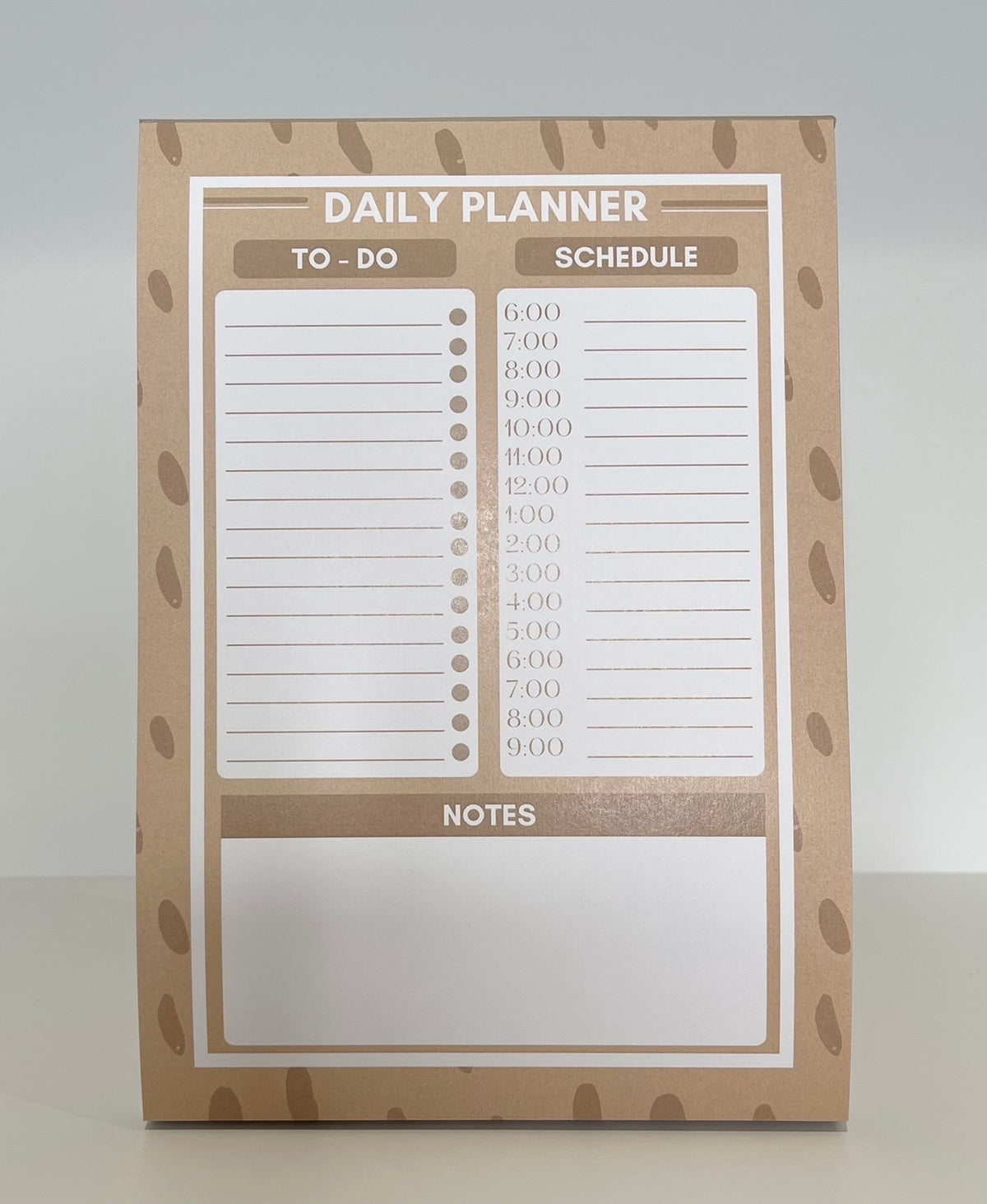 Nude Spots- Daily Planner