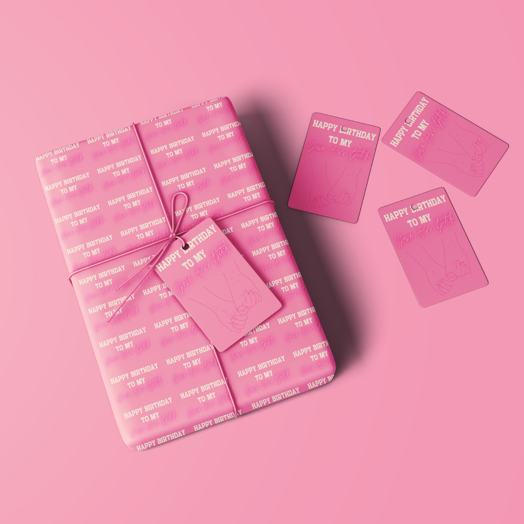 HBD Down Ass B*tch Gift Tag