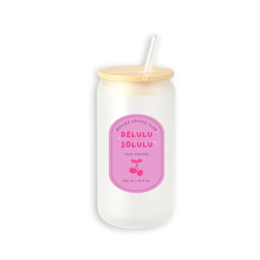 Delulu Solulu - Frosted Tumbler