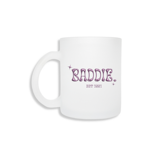 Baddie Frosted Mug - Purple