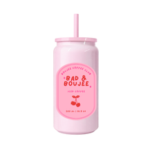 Load image into Gallery viewer, Bad &amp; Boujee - Pink Shimmer Tumbler
