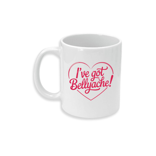 I've Got Bellyache (Red) - Ceramic Mug