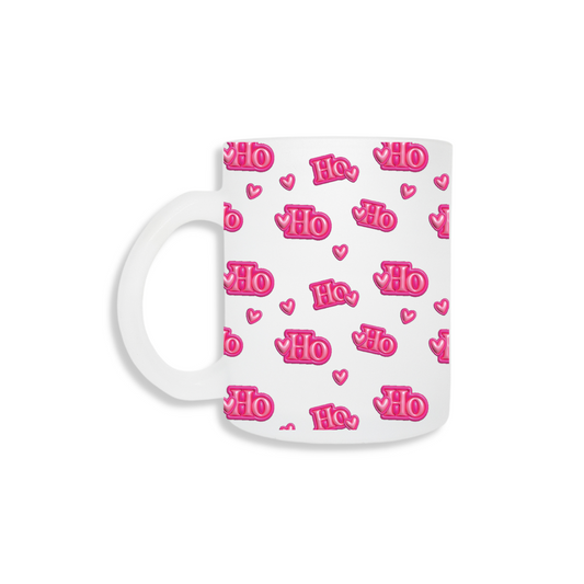 Ho Ho Ho - Frosted Mug