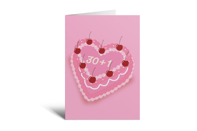 30+ 1 - Heart Cake