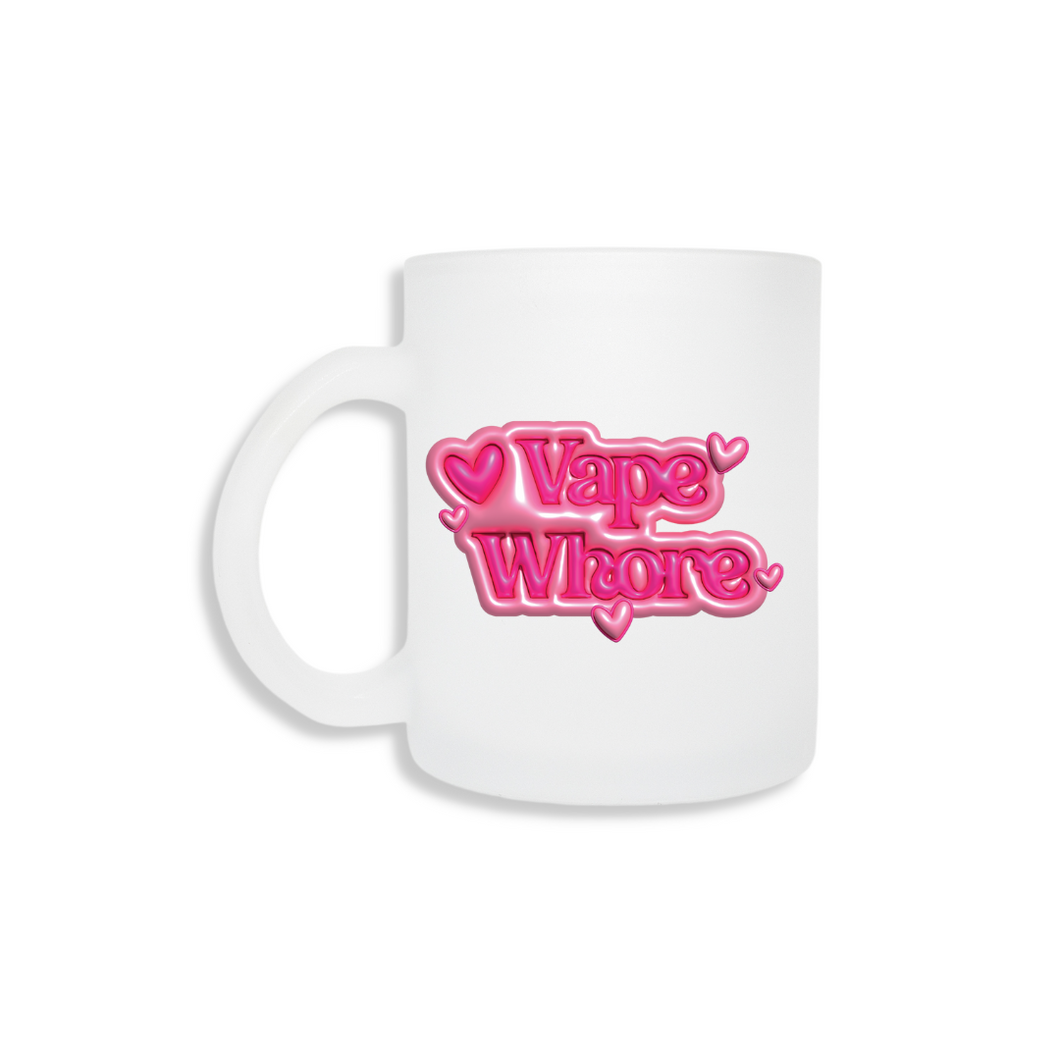 Vape Whore (Hearts) - Frosted Mug