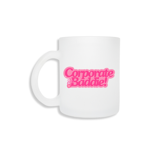 Corporate Baddie (cherry) - Frosted Mug