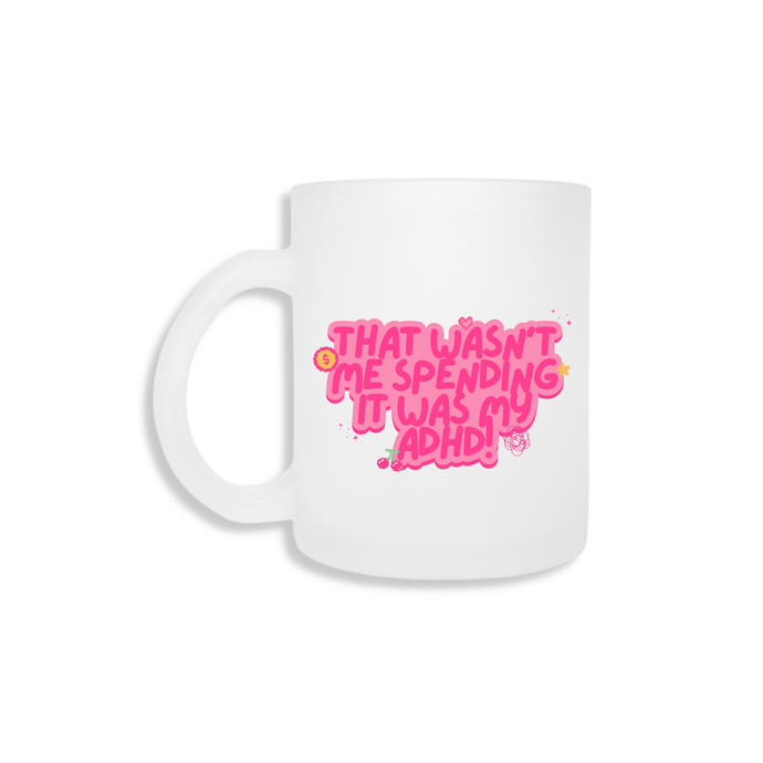 ADHD Spending - Frosted Mug
