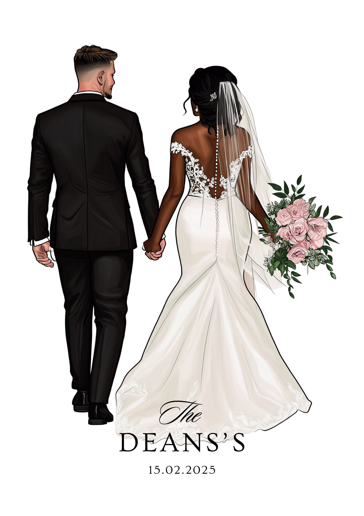 Personalised Wedding Print