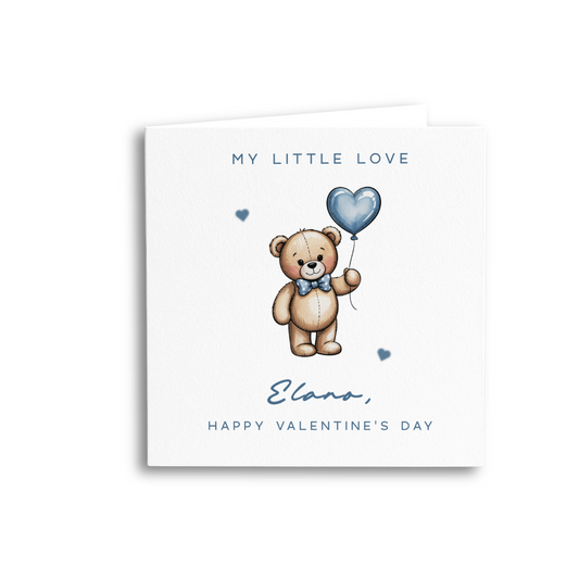 My Little Love  (Blue) - Personalised