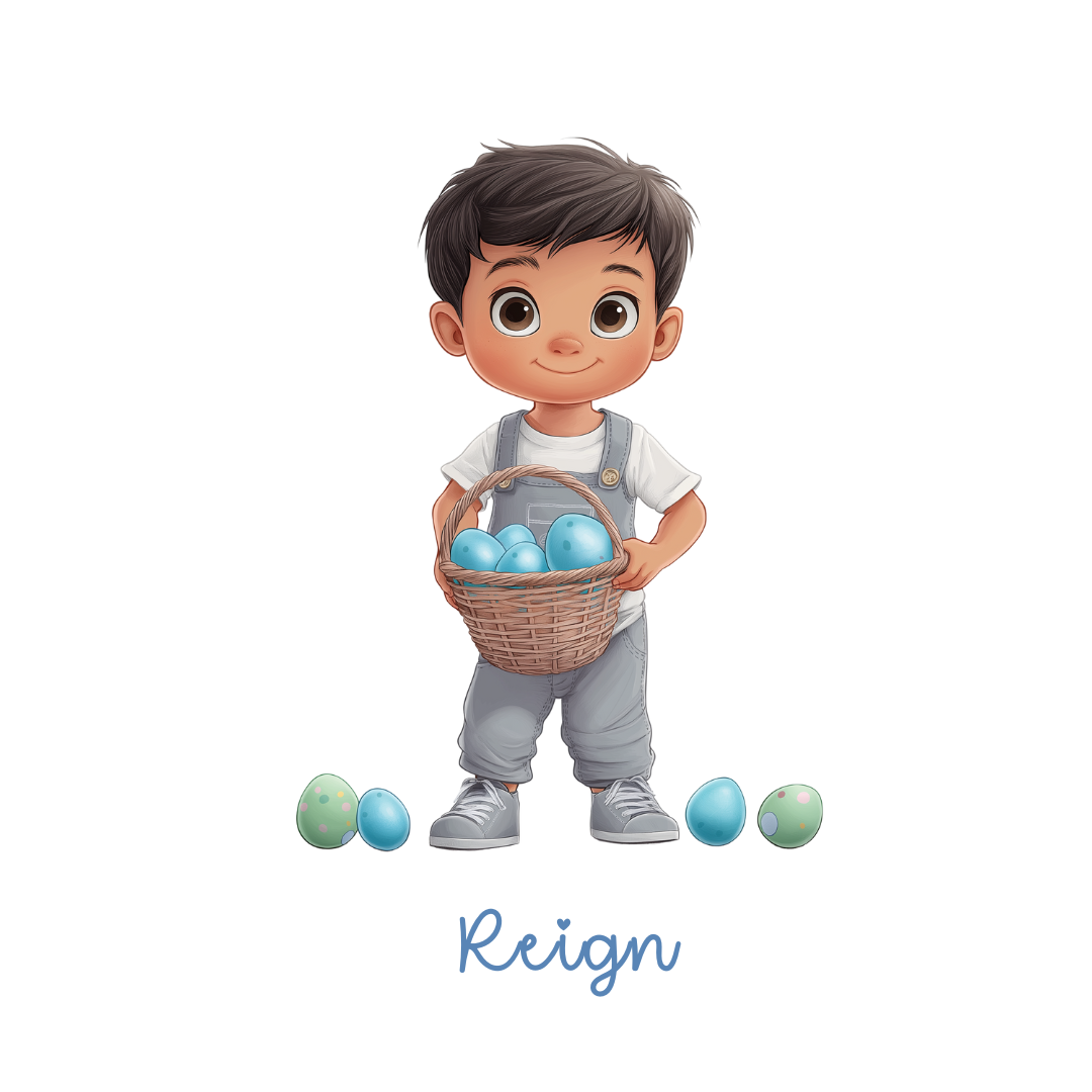 Kids Easter Ceramic Mug  - Little Boy
