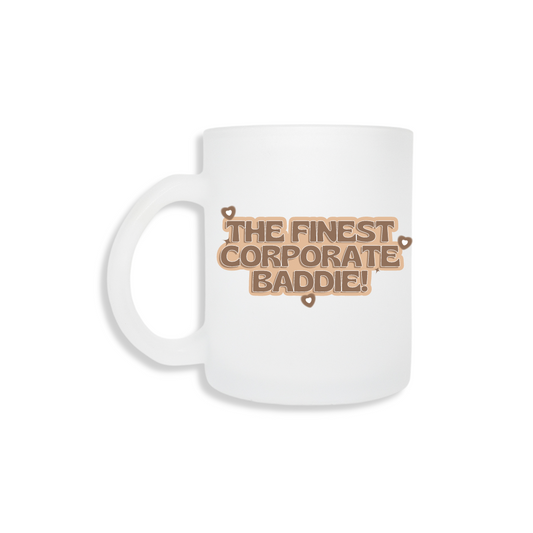 Corporate Baddie - Frosted Mug (Nude)
