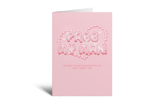 Free My Man - He Didn't Mean It