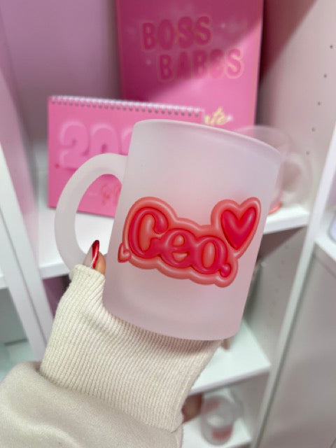 Ceo (Hearts) - Frosted Mug