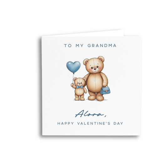 My Little Love  (Blue/Grandma) - Personalised