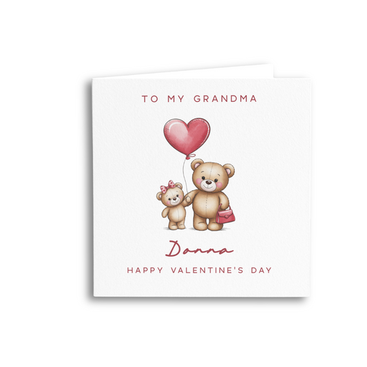 My Little Love  (Red/Grandma) - Personalised