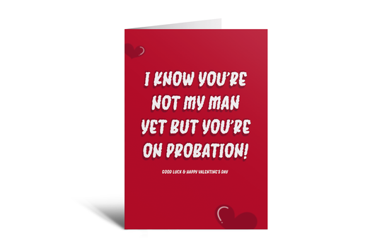 Not My Man Yet - Probation