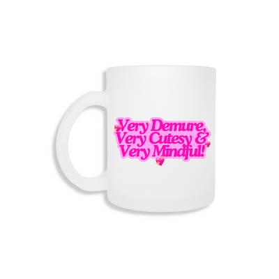 Very Demure - Frosted Mug