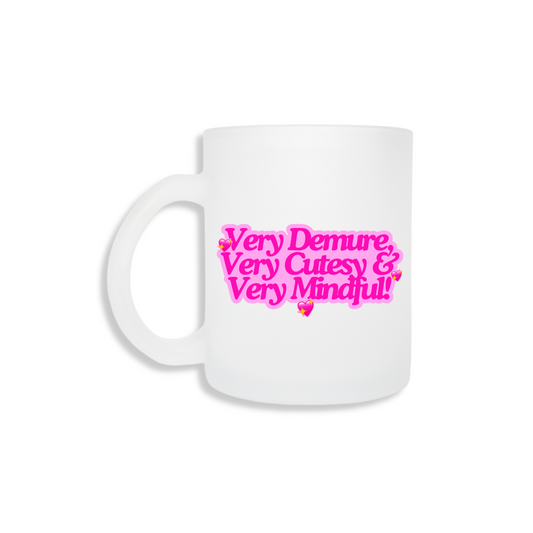 Very Demure - Frosted Mug