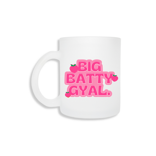 Big Batty Gyal (pink) - Frosted Mug