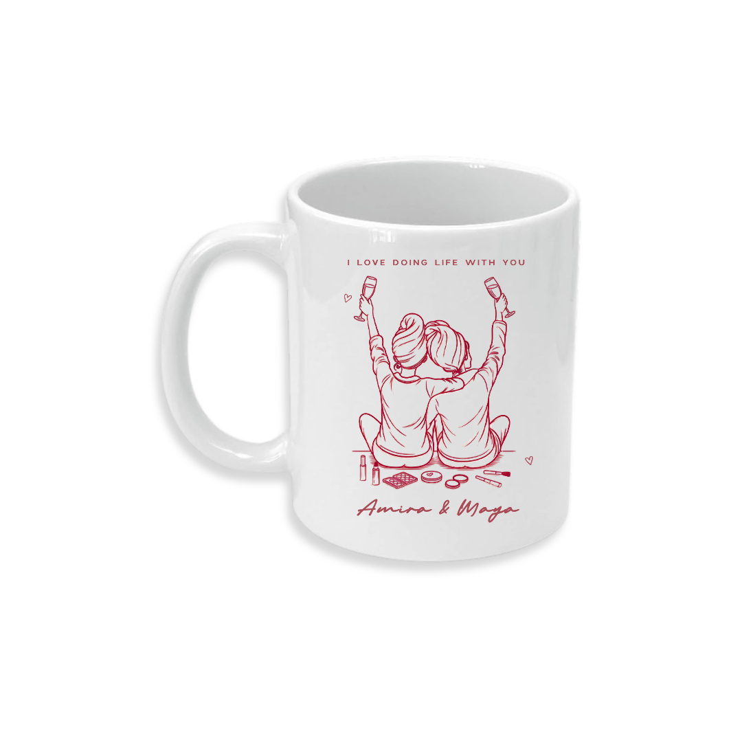 Love Doing life With You (Dresser) - Ceramic Mug