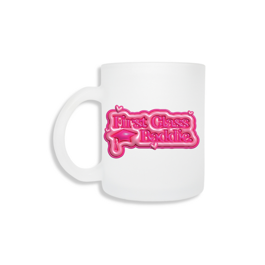First Class Baddie (Hearts) - Frosted Mug