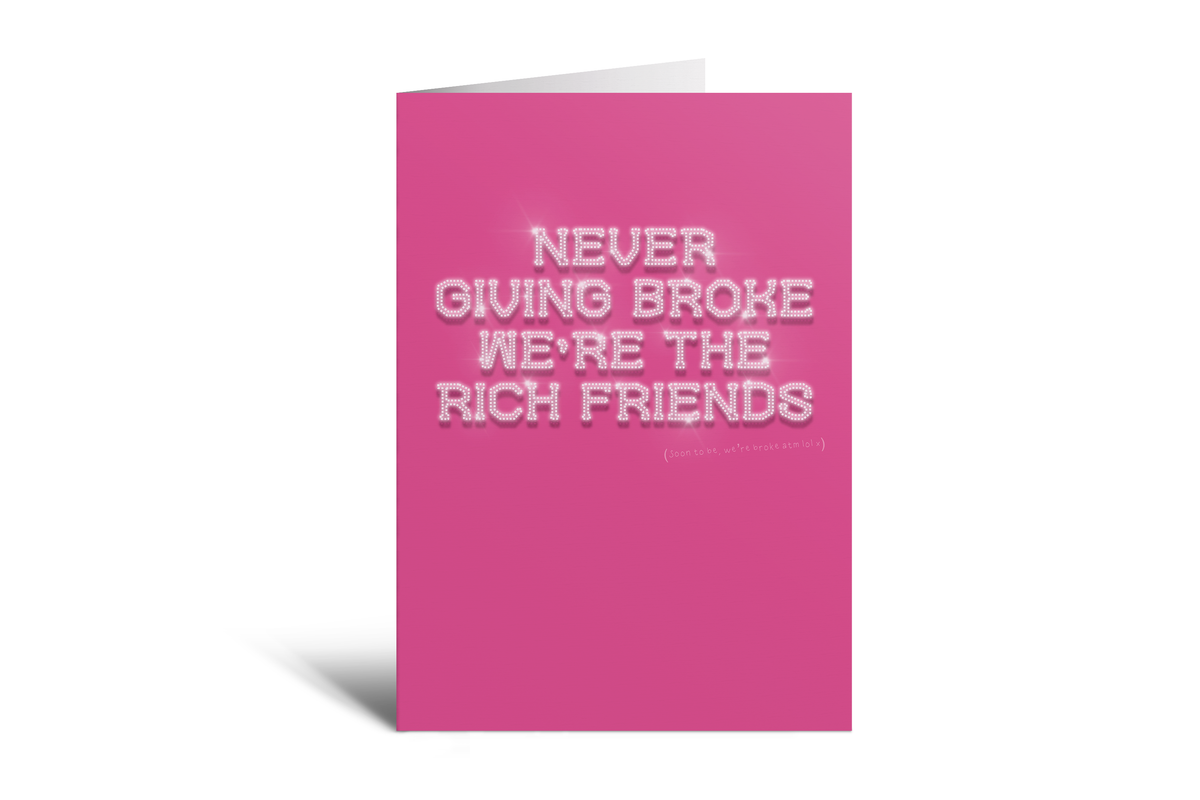 Never Giving Broke