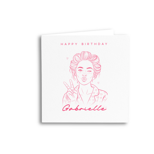 Birthday - Peace Sign