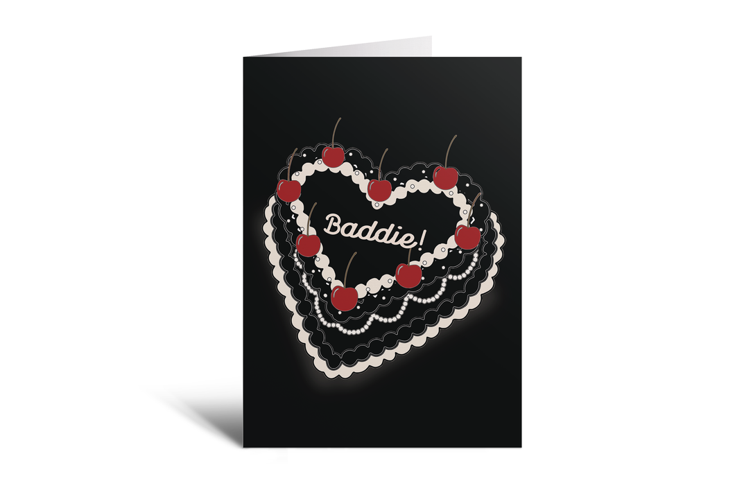 Baddie - Heart Cake (Black)
