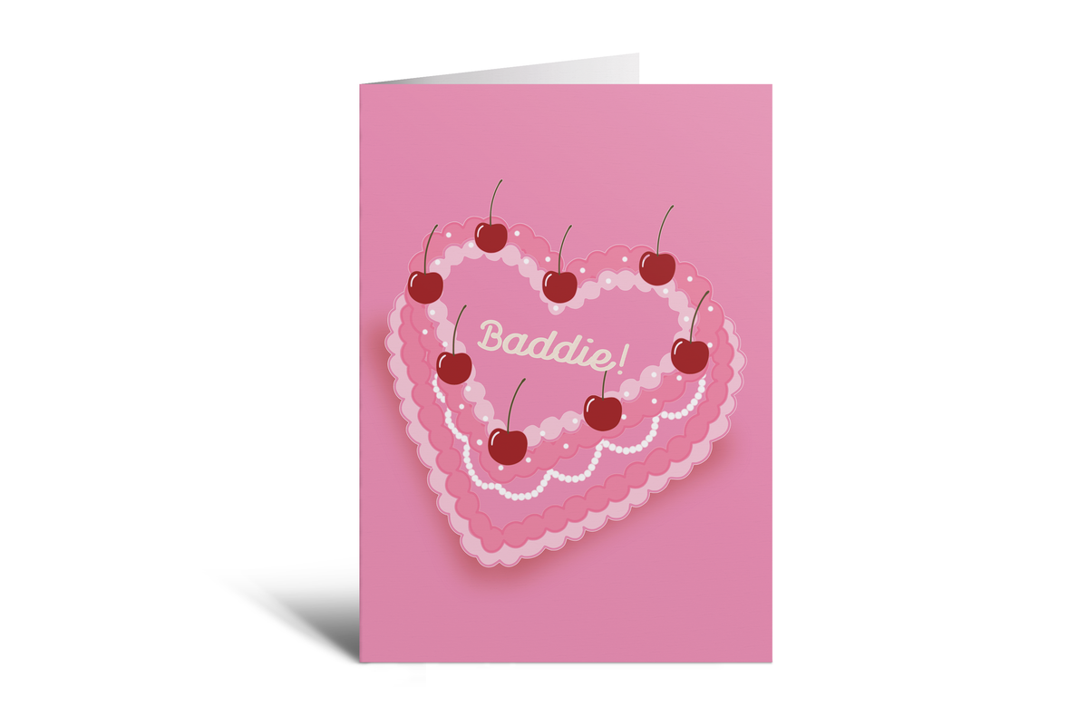 Baddie - Heart Cake (Pink)