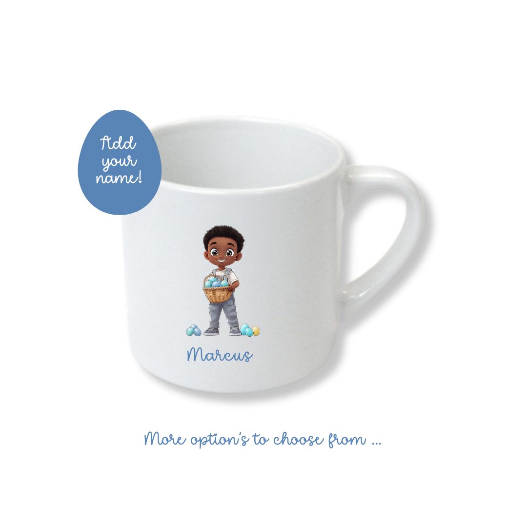 Kids Easter Ceramic Mug  - Little Boy