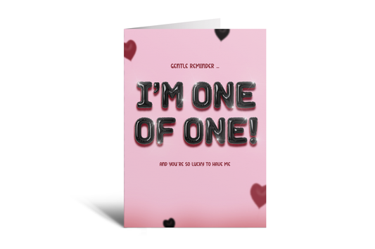 I'm One Of One