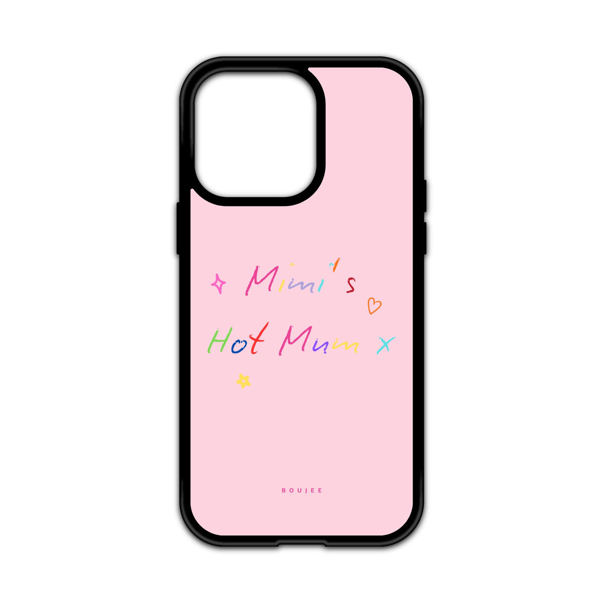 Hot Mum Era Personalised Phone Case - Pink