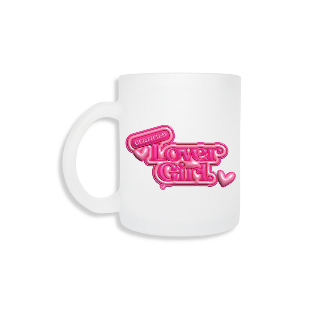 Certified Lover Girl Mug & Coaster - Pink