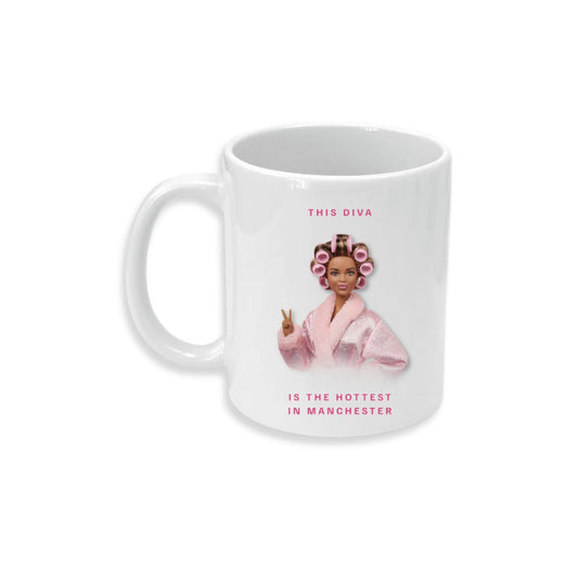 Personalised Hottest Diva Mug