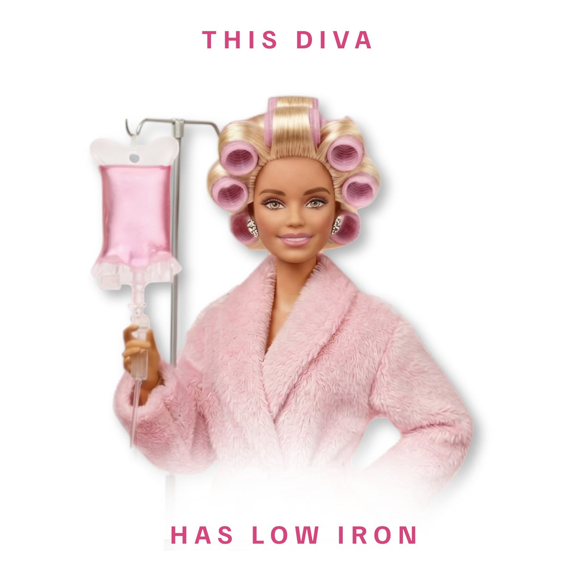 This Diva Has Low Iron Mug - Blonde