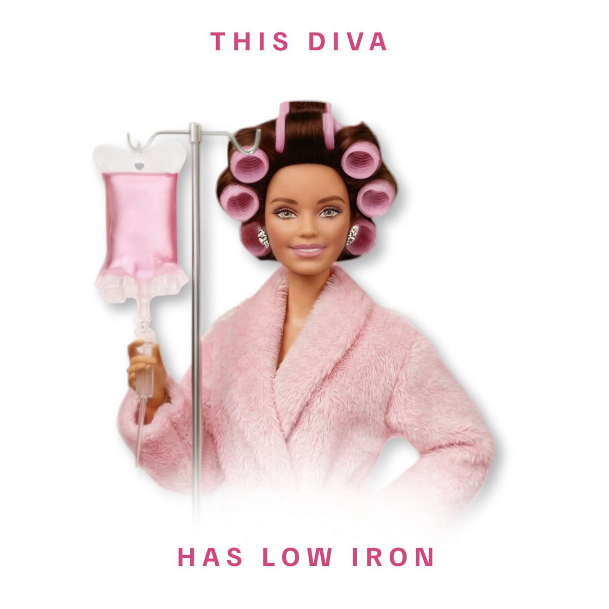 This Diva Has Low Iron Mug - Brunette