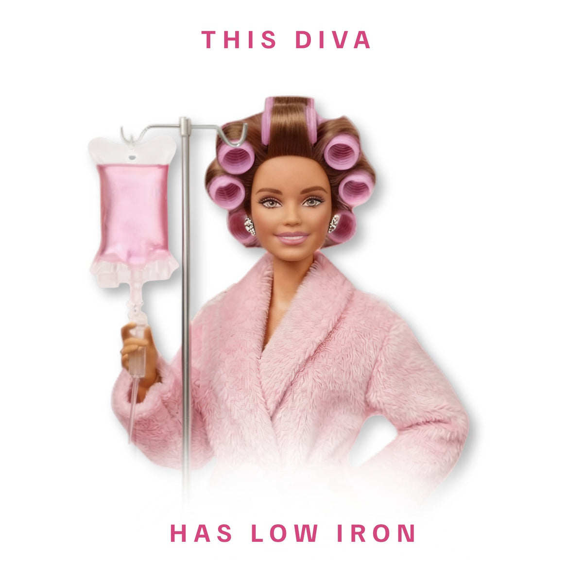 This Diva Has Low Iron Mug - Light Brown