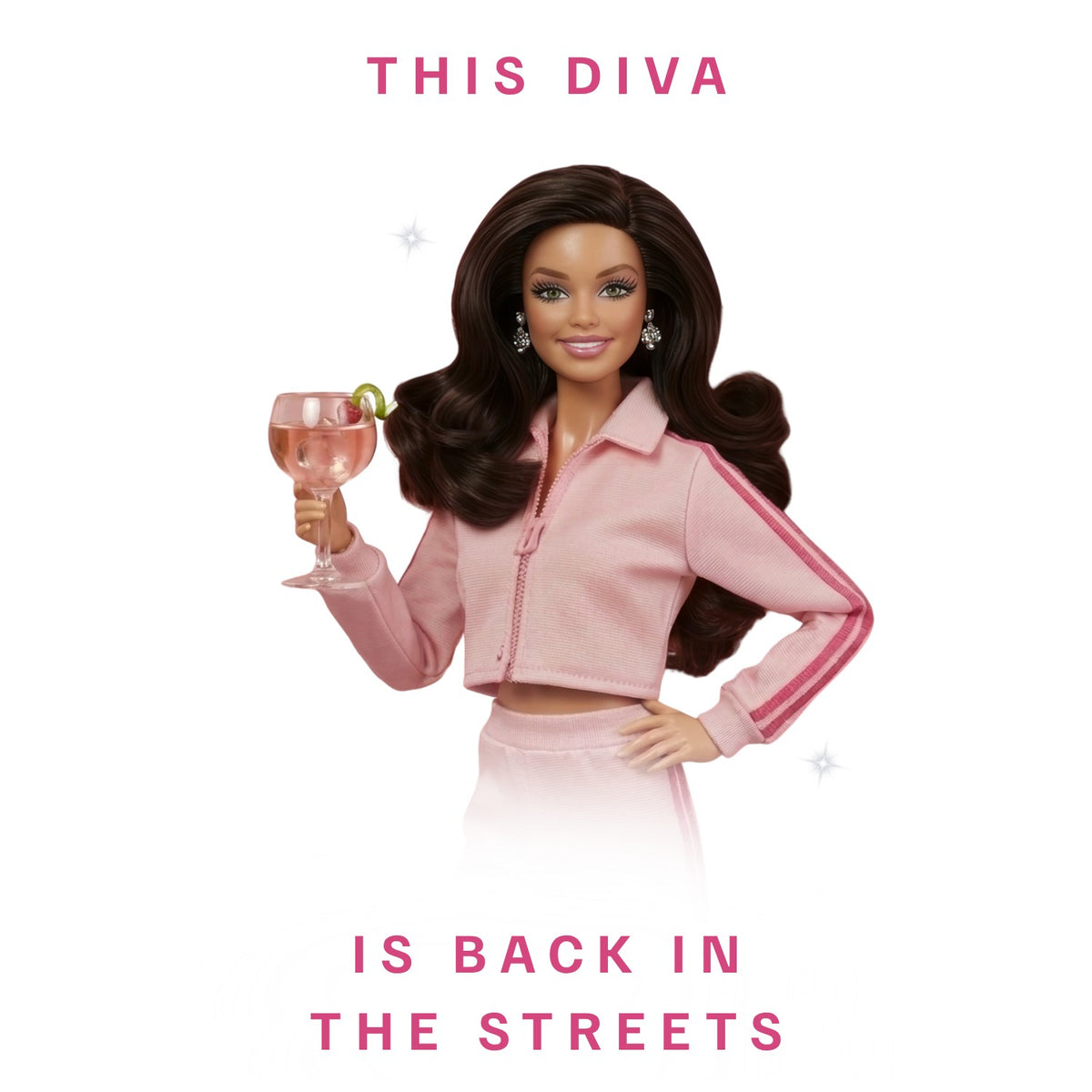 This Diva Is Back In The Streets Mug - Brunette