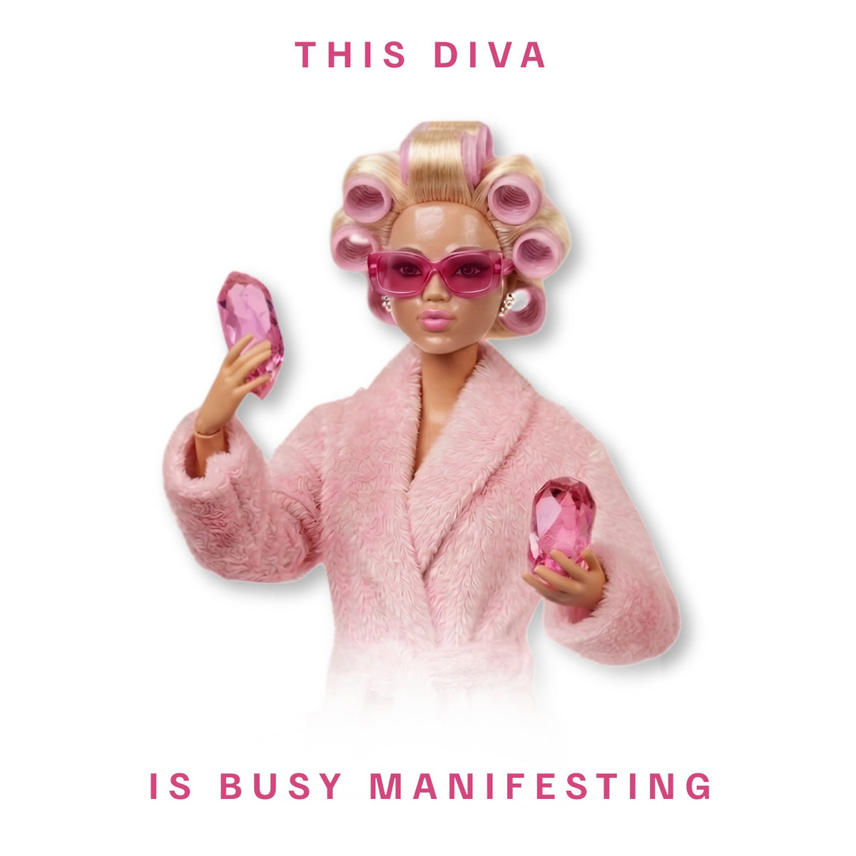 This Diva Is Busy Manifesting Mug - Blonde