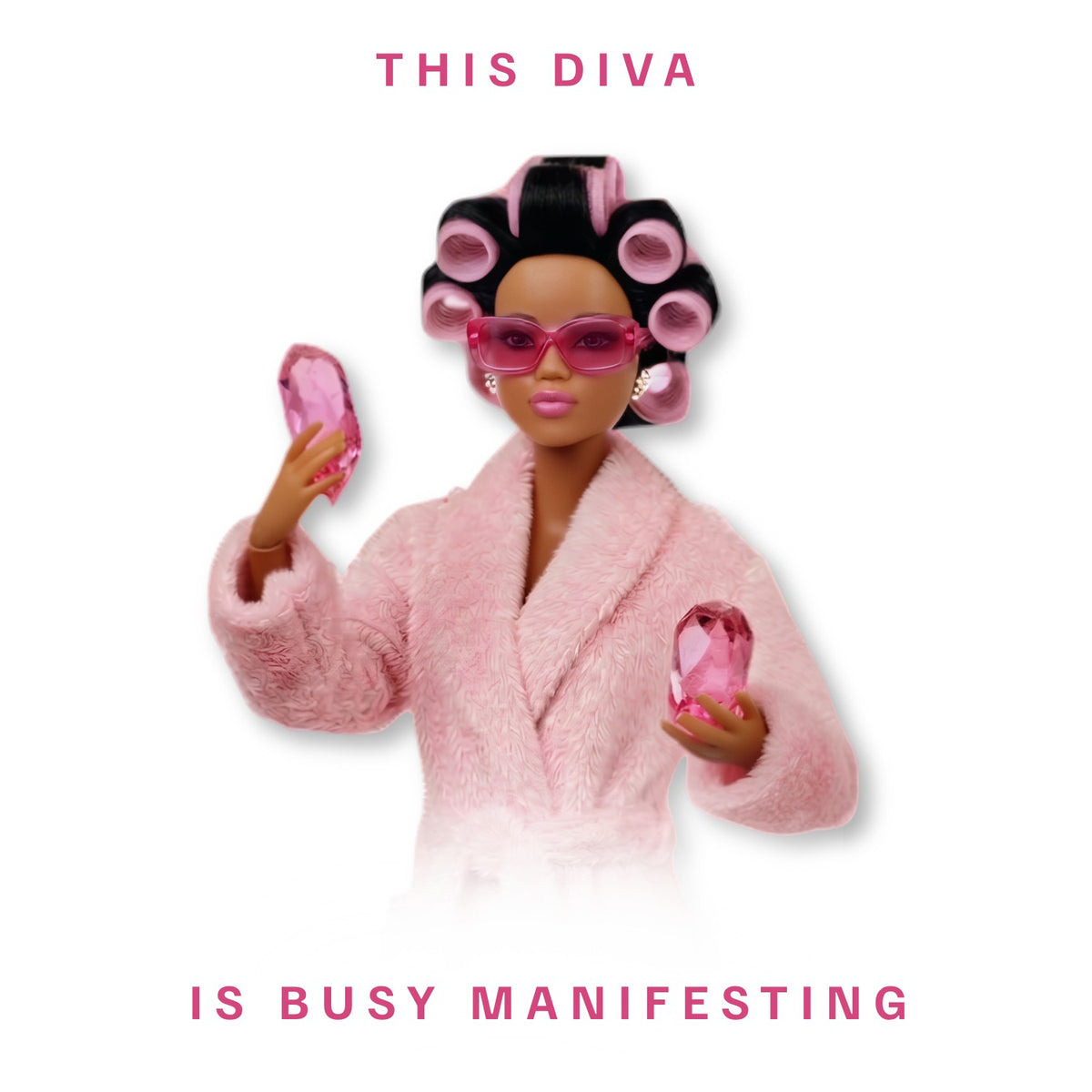 This Diva Is Busy Manifesting Mug - Chestnut
