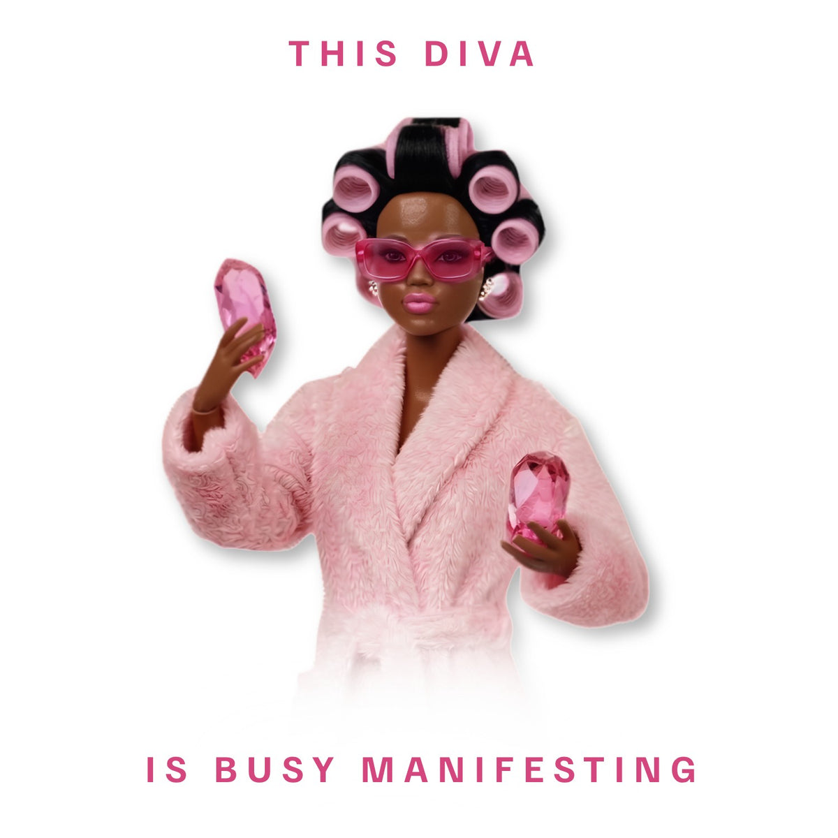 This Diva Is Busy Manifesting Mug - Deep