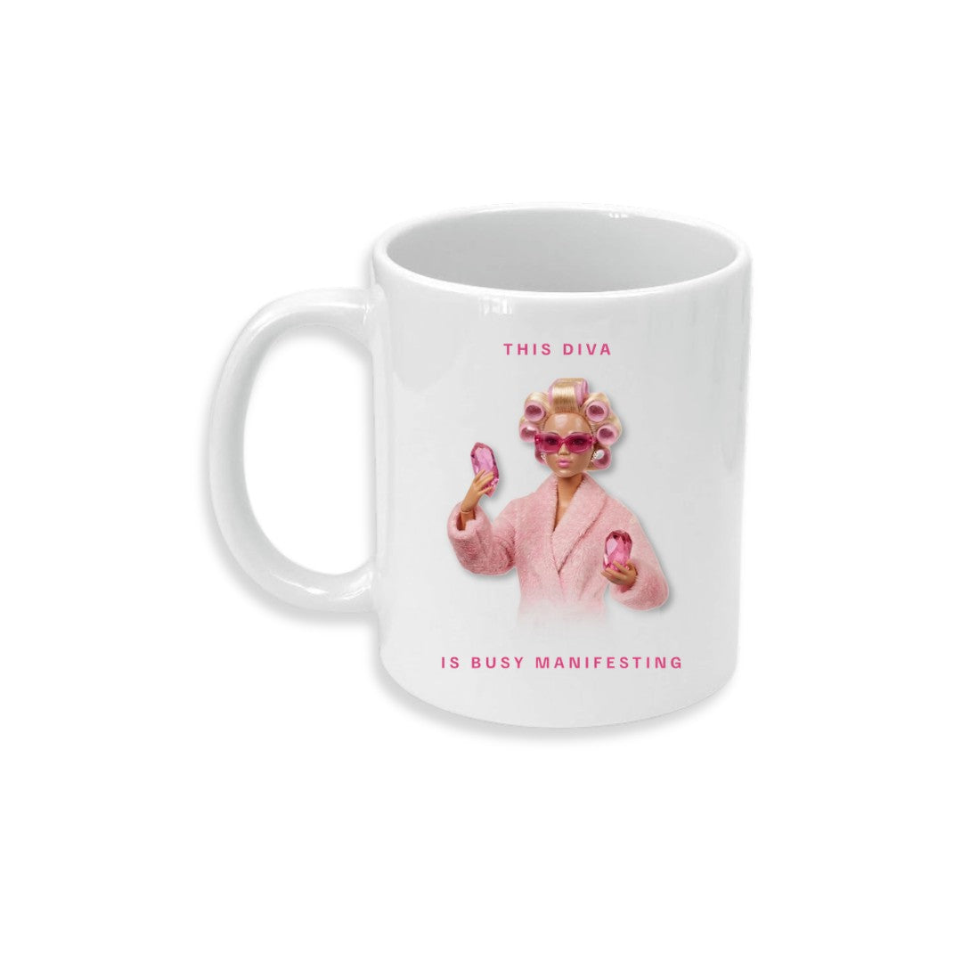 This Diva Is Busy Manifesting Mug