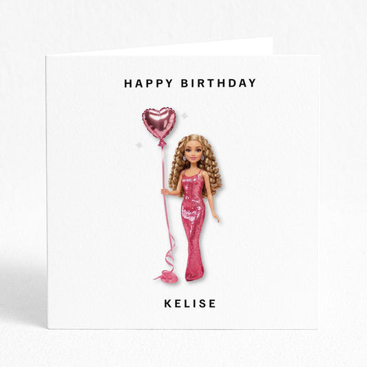 Boujee Doll Birthday Card